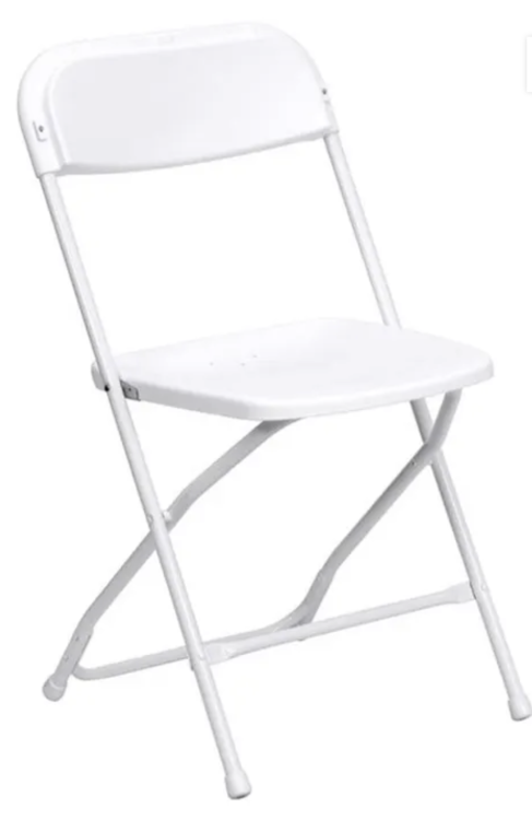 White Folding Chairs